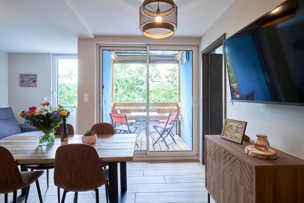 L'Alsacien Centre Ville 2 Chambres Et Terrasse Колмар Екстериор снимка
